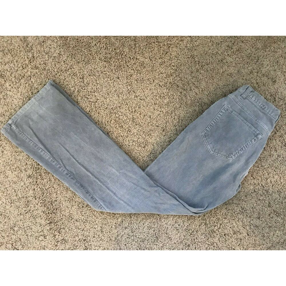 Weather Vane Jeanswear Gray Corduroy Boot Cut Women's Pants Size 0 Inseam 31